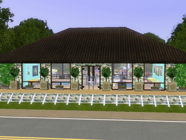 Sims 3 — Poolside Lounge by LynAnn19962 — Have you always wanted to go to a club, but you're stuck with your kids? Have