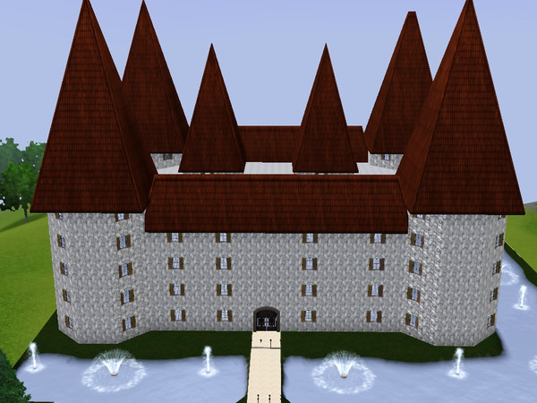 Sims 3 — illyria castle by illyria07 — illyria castle is a castle you can find deep in a forest. Its a 5 floor castle,