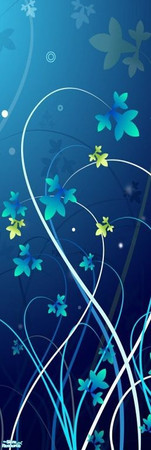 Sims 2 — Set 1 Walls - Flower 1 by NenaAngelita91a — Set 1 Walls Flower 1