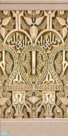 Sims 2 — Moroccan outdoor set \'\' Ornament\'\' - middle by kibanahnah — An outdoor set for a moroccan Palace. The rich