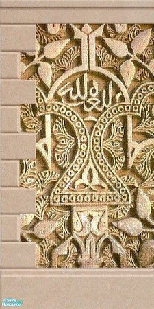 Sims 2 — Moroccan outdoor set \'\' Ornament\'\' - left by kibanahnah — An outdoor set for a moroccan Palace. The rich