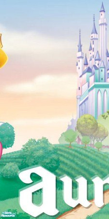 Sims 2 — Calli\'s Aurora Mural Center by Callisto149 — This is the center portion of a three-piece Aurora mural. 