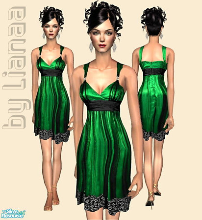 Sims 2 — Set 300 Jane by Lianaa - green by Lianaa — Set 300 Jane by Lianaa - green