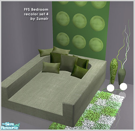 Sims 2 — FFS Bedroom - Recolor set 4 by Sunair — FFS Bedroom - Recolor set 4 (nature)