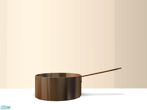 Sims 2 — PB Kitchen Decoset - Stewpan Copper by ShinoKCR — 