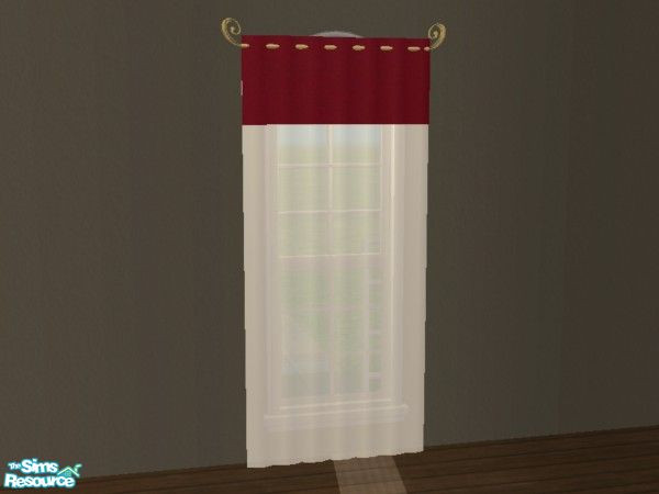 Sims 2 — The Gayle Suite - Curtains by EarthGoddess54 — Part of the Gayle Suite bedroom! This is a new mesh, be sure to