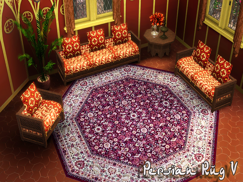 The Sims Resource Persian Rug V