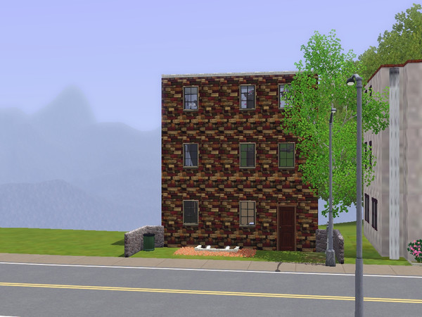 Sims 3 — Hill View 01 by anura32 — A modest home for a Sim just beginning a new life for himself on his own. A modest