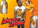 Sims 3 — Mighty Mouse Shirt by DTKthestray — A t-shirt with the picture of Mighty Mouse, a cartoon super hero, on the