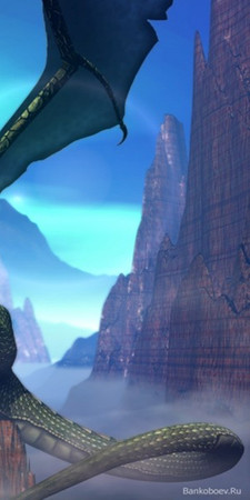 Sims 3 — Regal_Dragon3_Mural by Rennara — No Description