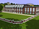 Sims 3 — Getaway by reza692 — Based on a grand pink building on The Getaway Blackmonday this home features many reception