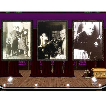 Sims 3 — Para_Lon Chaney 02 by paramiti — Lon Chaney from Unholy Three in Castle Frame 3 Photos in 1 Frame Price 100