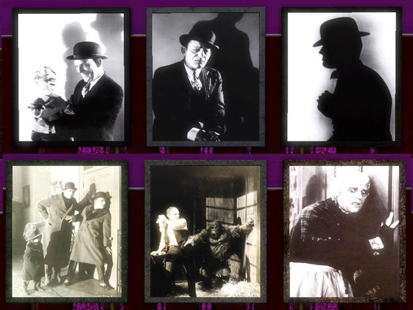 Sims 3 — Para Lon Chaney Set1 by paramiti — Lon Chaney From Unholy Three Film Stills 6 Variations in Castle Frame