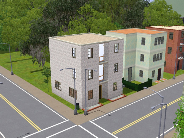 Sims 3 — Hill View 05 by anura32 — A new house in the series of modest homes for the Sims.