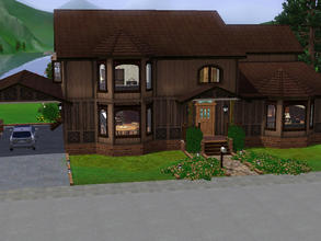 Sims 3 — Pine Tree House by consstanza — 3 bedrooms, 4 bathrooms, swimming pool, very spacious.