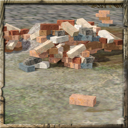 Sims 3 — Building brick by Cyclonesue — A single brick. Please, NO throwing it at anyone but the Repo-Sim! By Cyclonesue