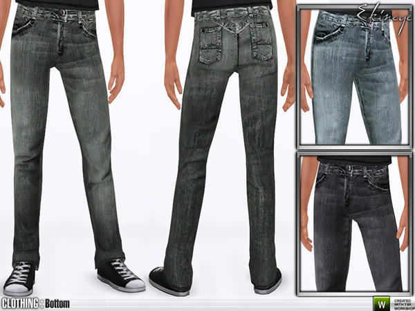 The Sims Resource - Jeans for Male (Teen)-S70