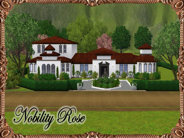 Sims 3 — Nobility Rose  by JCIssette —  Presenting another one of my residential lots from my latest world, Atlantis