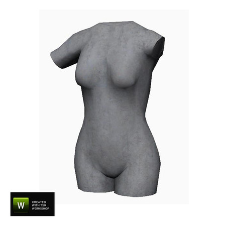 Sims 3 — Bedroom Mira Sculpture Female by BuffSumm — created by BuffyASummer (BuffSum) @ TSR Part of the Mira-Bedroom-Set