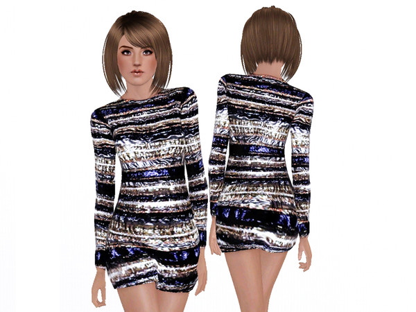 Sims 3 — Shine by -April- — Hey. I love shiny clothes. Not recolorable, new mesh. Enjoy. 