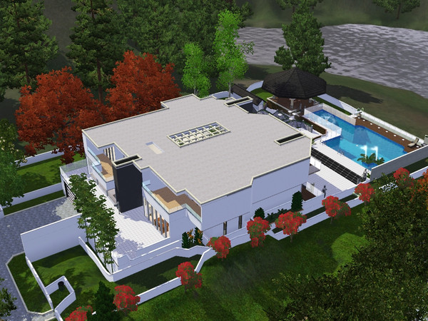 Sims 3 — dream house by painvsnarutto2 — this is my first upload but not my first house i think this one is not as good