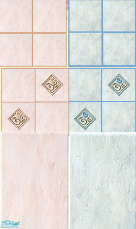 Sims 2 — KS Designer Tiled Walls and Floors by mskitty — Hope you like them