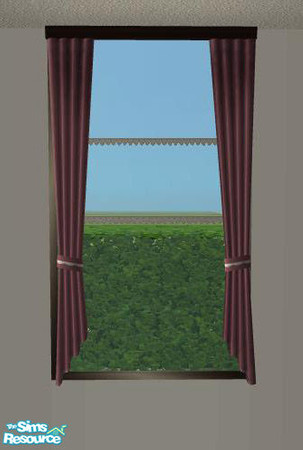 Sims 2 — PB Kitchen - Curtain for AL by ShinoKCR — Updated for Apartment Life on Nov. 8 2008. Please let the new file