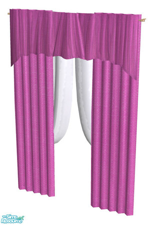Sims 2 — More Curtains, please #9 - 6 by Sophel21 — recolors of shino and kansascityrose PB drapes. curtains come in 10