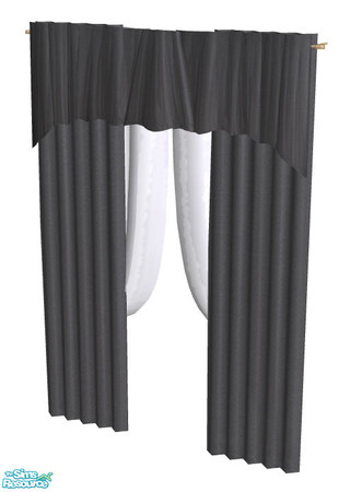 Sims 2 — More Curtains, please #9 - 9 by Sophel21 — recolors of shino and kansascityrose PB drapes. curtains come in 10