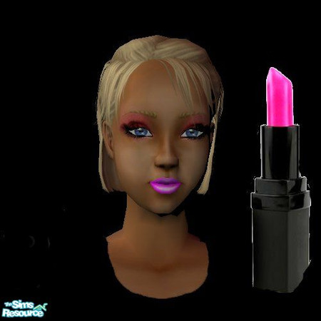 Sims 2 — Bright pink lipstick by andi and grim — This is a fuschia lip stick and is good for your dareing sims, download