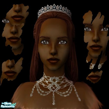 Sims 2 — Dark brown lipstick by andi and grim — This is a darker brown than the maxis one, it looks great on darker skin
