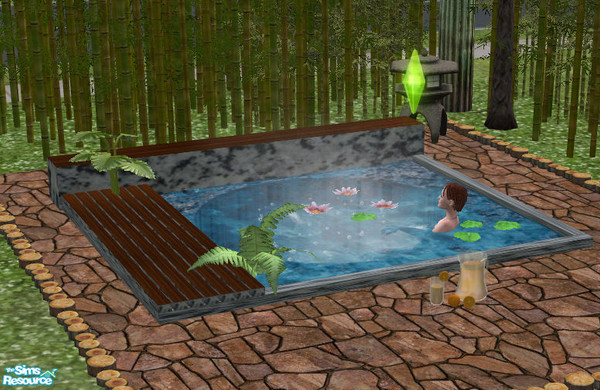 Sims 2 — Steffors Hottub - recolors - 1 by Sophel21 — 4 recolors of steffors hottub