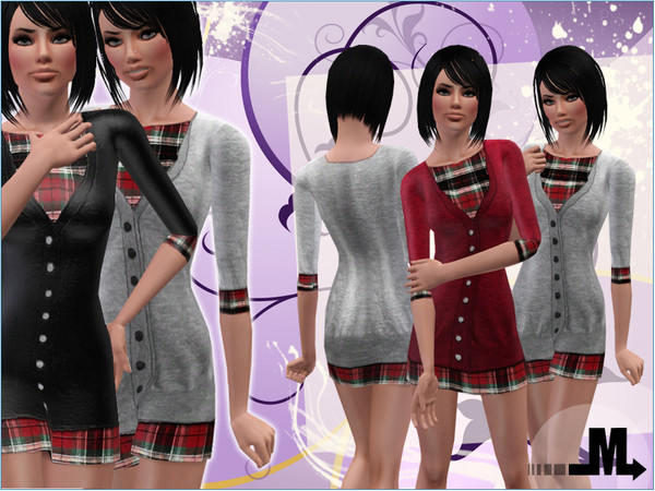 Sims 3 — Magnetic by miraminkova — This pretty dress will give you a charming look. [Requested]