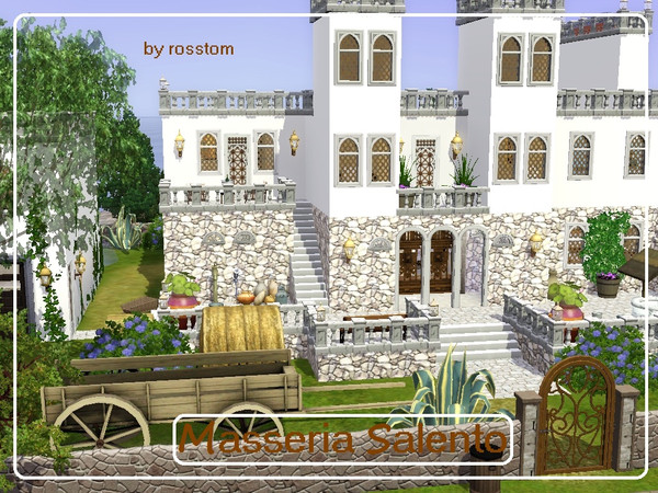 Sims 3 — Villa Salento by rosstom — old and tipical house from south of Italy