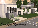 Sims 3 — Crockett Residence by Megamoneybags2 — This large and spacious modern home features a stunning view of downtown