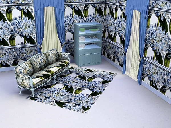 Sims 3 — marcorse_aggie's pants by marcorse — I couldn't resist this beautiful image of a blue Nile lily - so here it is