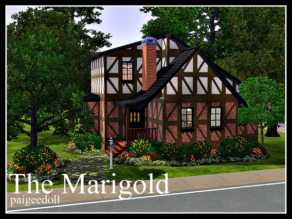 Sims 3 — The Marigold by paigeedoll — This lovely home is a great starter house for a growing family. It has a very large