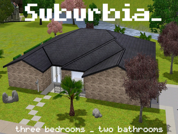 Sims 3 — Suburbia by deontai — Let's take a ride... and run with dogs tonight, in suburbia... 