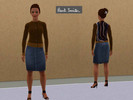 Sims 3 — Paul Smith Swirl Back Cardigan by daggers622 — A design by Paul Smith. A swirl back cardigan for YA &amp; A