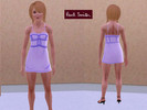 Sims 3 — Paul Smith Corset Dress - TEEN by daggers622 — A Paul Smith design. Corset dress for teens formalwear. One