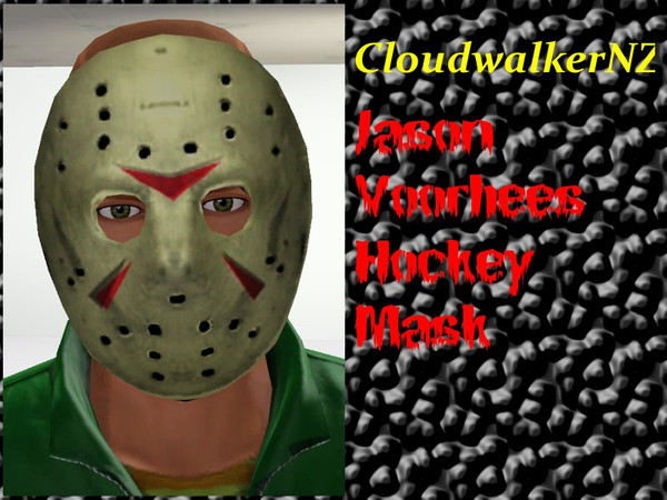 Sims 3 — Jason Voorhees Hockey Mask by CloudwalkerNZ2 — 