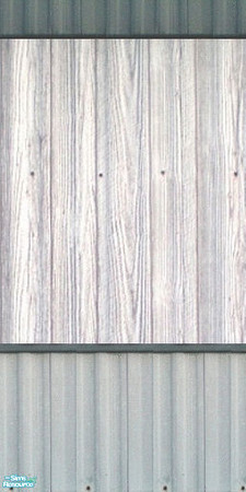 Sims 2 — Trailer Paneling with Border by SimMonte — cheap trailer paneling for your sim trailer parks.