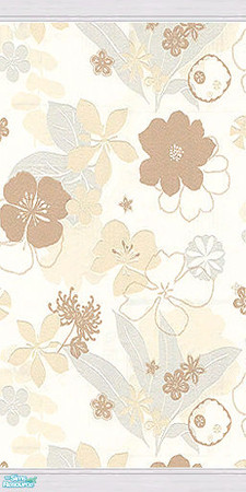 Sims 2 — Flowers wallpaper - 4 by Ewelina_ — Each wallpaper has two elements, that it connected well. For example:N1 with