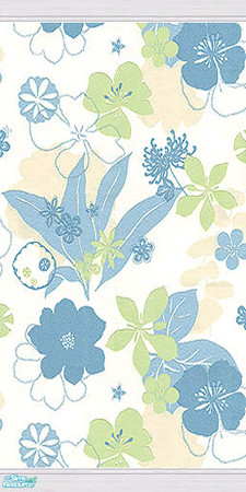 Sims 2 — Flowers wallpaper - 2 by Ewelina_ — Each wallpaper has two elements, that it connected well. For example:N1 with