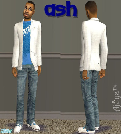 Sims 2 — Let\'s Blaze\"R\" !- Ash by Ajoya — 