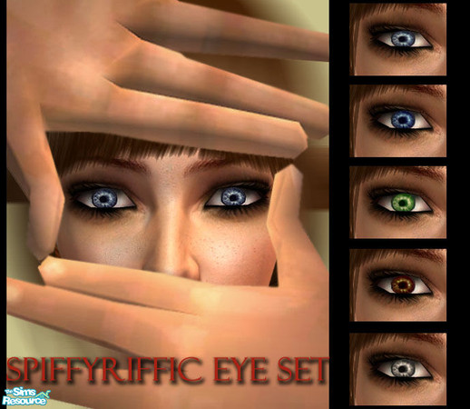 Sims 2 — Spiffyriffic\'s Eye Set by spiffyriffic — Some luscious, sultry eyes. Perfect for giving your man or woman that