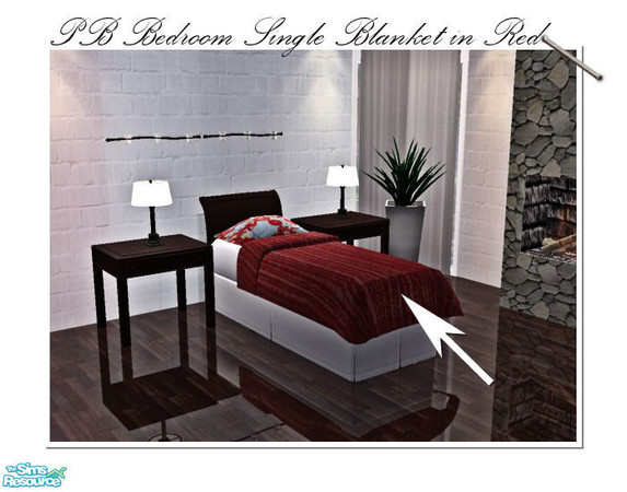 Sims 2 — PB Bedroom Mix & Match Bedding Set - Bed Cover 5 by ~Monica~ — Enjoy ;)