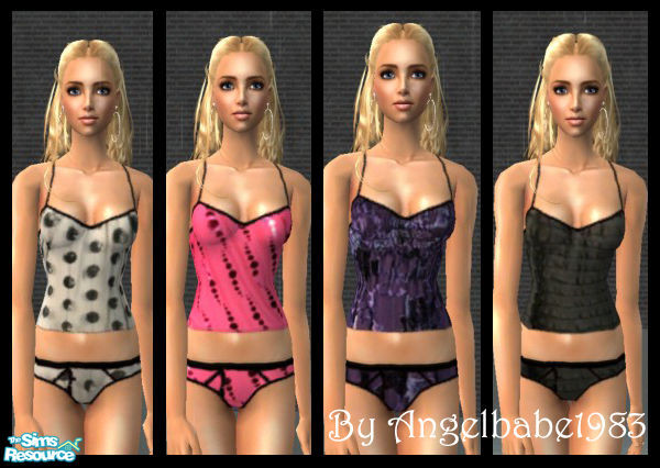 Sims 2 — Wendy Set by Angelbabe1983 — Here is another Set for your Female Adult Sims. Comes in 4 different