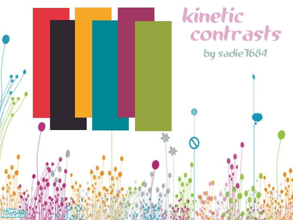 Sims 2 — Kinetic Contrasts by sadie7684 — Paint for your sims.