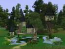 Sims 3 — Faye Cottage by Dan_Thao — A fairy home built especially for couple sim that loves the outdoors, like